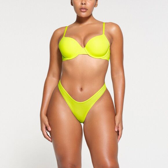 Skims Fits Everybody T-shirt Demi Bra Daffodil 40C - Picture 2 of 11